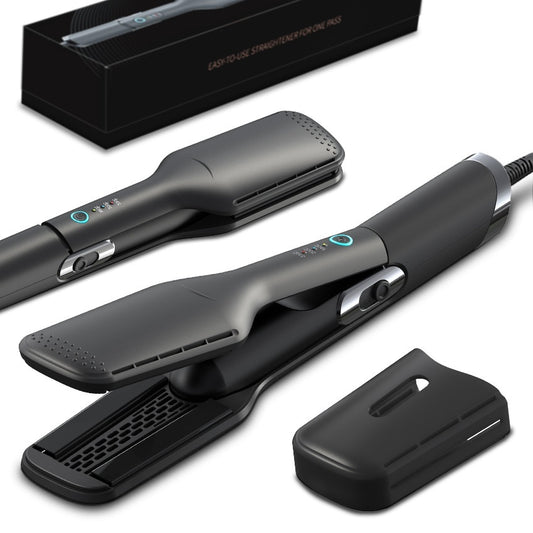 2-in-1 Hair Dryer & Straightener – Wet & Dry Dual-Use Electric Styling Tool