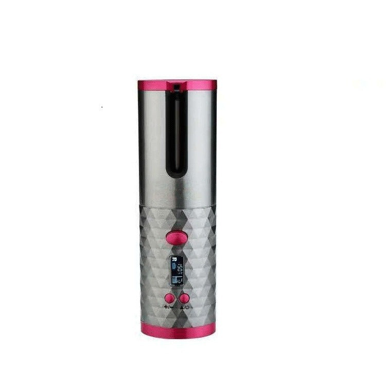 Wireless Hair Curler – USB Charging, Portable Auto Rotating Curling Iron for Effortless Styling
