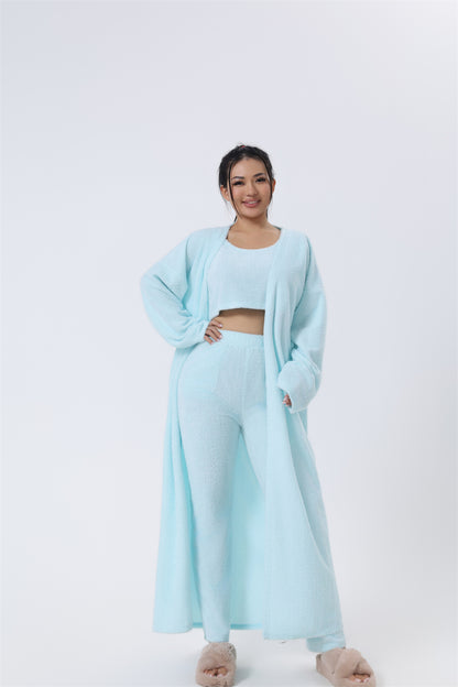 Women’s Cozy 3-Piece Pajama Lounge Set