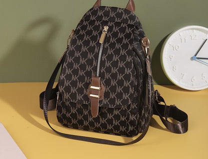 Summer Retro Women's Backpack – Trendy European & American Style Fashion Bag