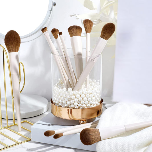 Professional 14-Piece Makeup Brush Set with Soft Bristles – Face, Blush & Eye Brushes