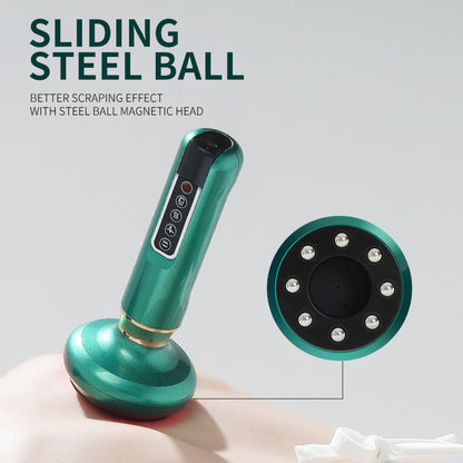 Electric Vacuum Cupping Massager | Anti-Cellulite & Fat Burning Gua Sha Cups | Slimming Suction