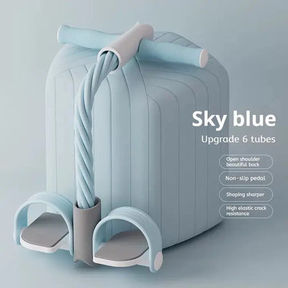 Portable Yoga Pedal Resistance Band – Multifunctional Tension Rope for Full-Body Home Workouts & Strength Training