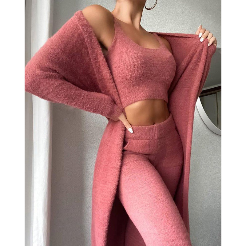 Women’s Cozy 3-Piece Pajama Lounge Set