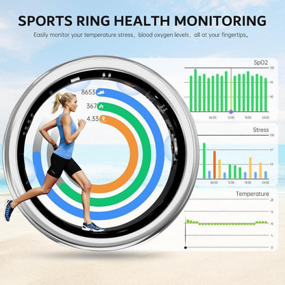 Luxury Health & Fitness Smart Ring for Women