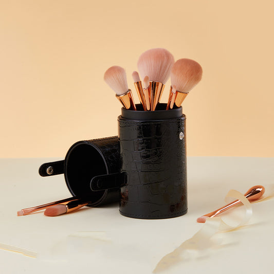 Compact Soft Hair Makeup Brush Set – Perfect for Loose Powder & Everyday Use
