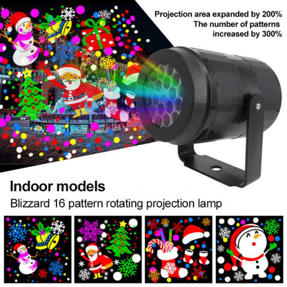 Rotating Snowflake Christmas Projector Light – LED Outdoor Holiday & Garden Decor