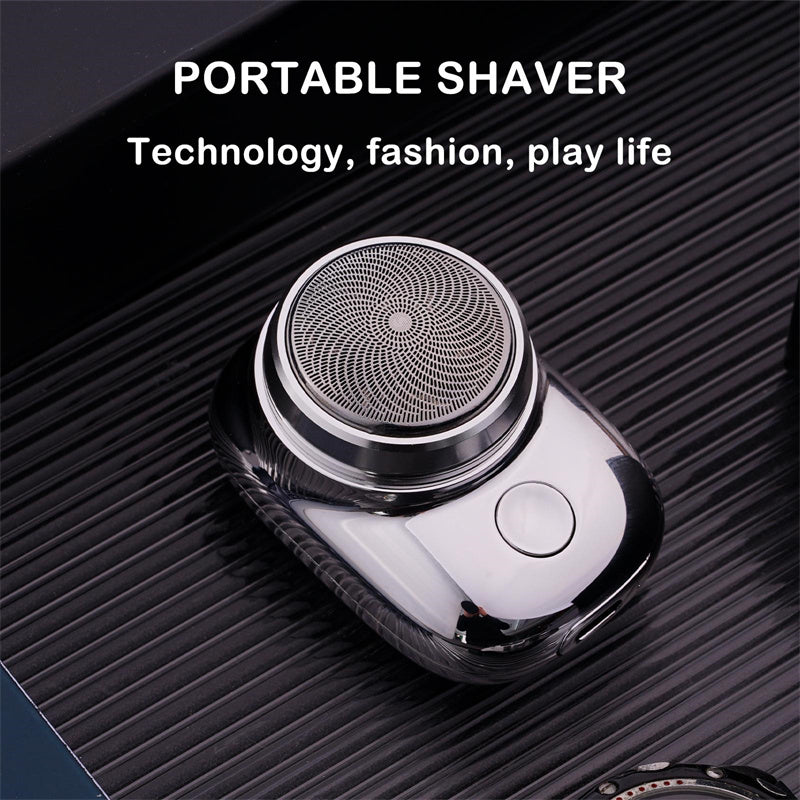 Mini Portable Cordless Electric Shaver for Men