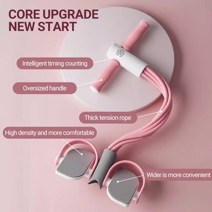 Portable Yoga Pedal Resistance Band – Multifunctional Tension Rope for Full-Body Home Workouts & Strength Training