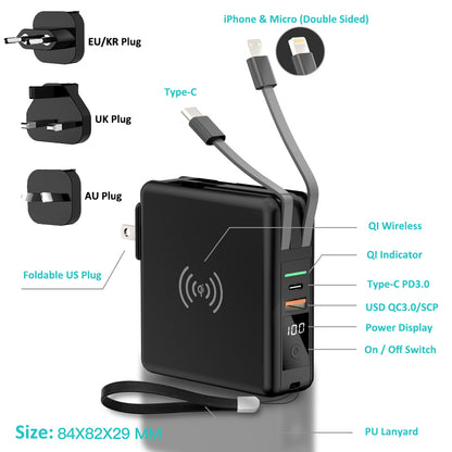 Super Qi Wireless Power Bank 20W