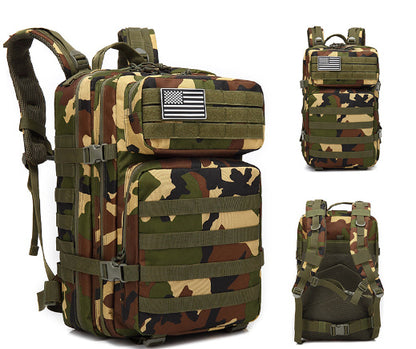 Tactical Military Backpack – Outdoor Hiking, Travel & Laptop Bag for Men | Rugged Army-Style Gear