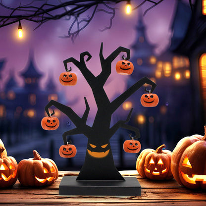 Halloween Pumpkin Tree Ornaments – Spooky Hanging Decorations for Halloween Trees & Haunted Decor
