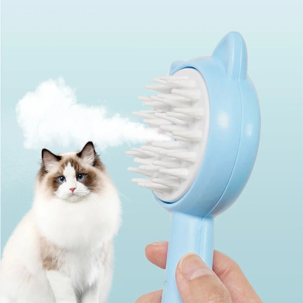 Rechargeable Mist Grooming Brush for Cats & Dogs