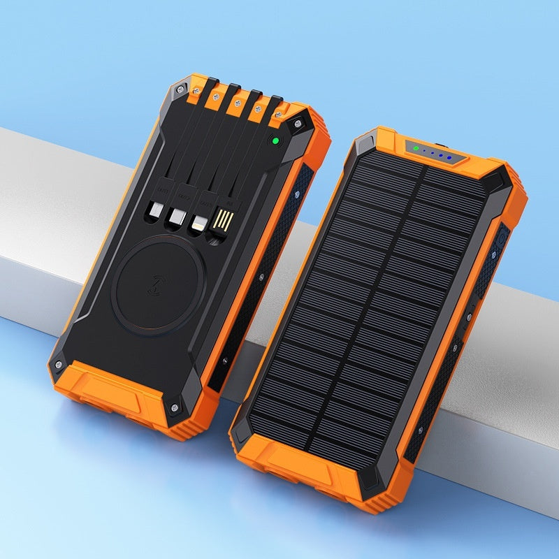 Portable Solar Wireless Charger