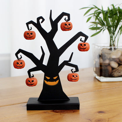 Halloween Pumpkin Tree Ornaments – Spooky Hanging Decorations for Halloween Trees & Haunted Decor