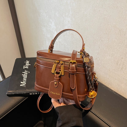 Retro-Style Shoulder Messenger Bag – Easy Matching Vintage Crossbody for Women