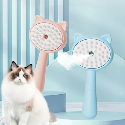 Rechargeable Mist Grooming Brush for Cats & Dogs
