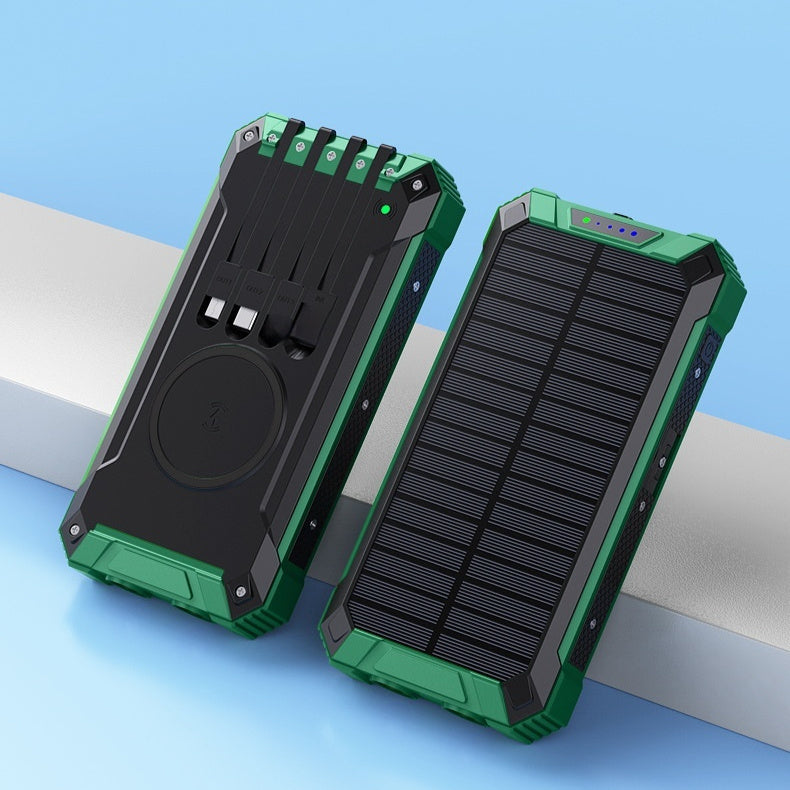 Portable Solar Wireless Charger