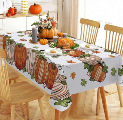 Halloween Coffee Table Square Round Table Waterproof Flower Stand Table Cloth