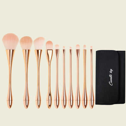 Compact Soft Hair Makeup Brush Set – Perfect for Loose Powder & Everyday Use